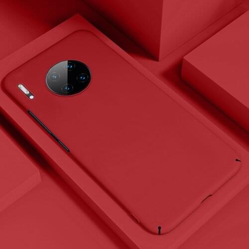 Ultra-thin Colorful Matte Hard PC Phone Case For Huawei Mate 30 20 10 P40 P30 P20 lite Pro Honor 8 Cute Shockproof Frosted Cover