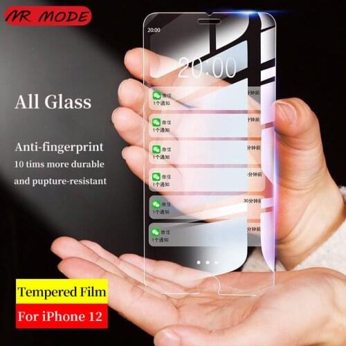3Pcs HD Tempered Glass Phone Case For iPhone 12 Mini 11 Pro MAX X XS Max XR 7 8 Plus SE 2 2020 Screen Protector Tempered Film