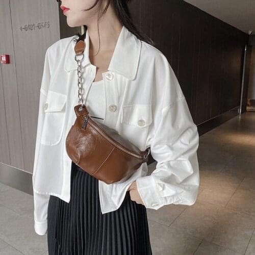 Women Leather Handbas Luxury Ladies Chest Bag and Purse Bags Female Leather Shoulder Bag Sac A Main Retro Messenger Bags Girls