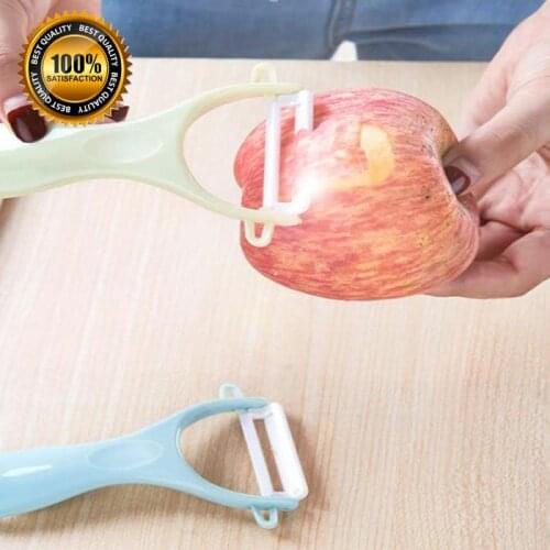 Vegetable Fruit Potato Peeler Cutter Household Ceramic Gadget Peeling Portable Home Kitchen Tools Accessories 13*7.5cm 1pcs