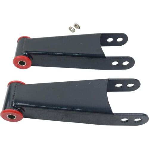 AP02 3" Rear Drop Shackles For Chevy Silverado GMC Sierra 2500HD 3500HD 2001-2010 410730