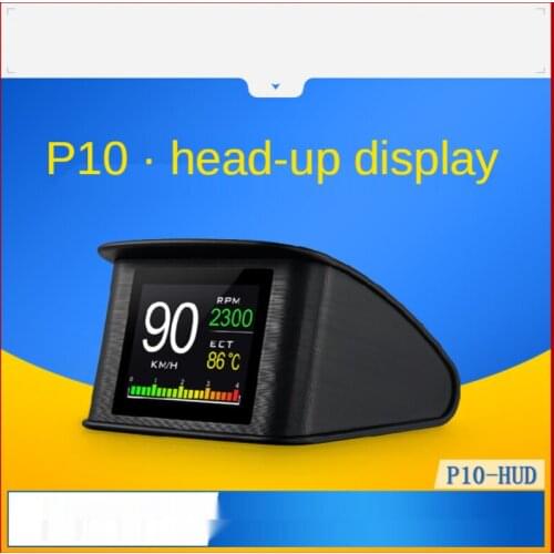 Car HUD head-up display Car HD obd2 LCD driving computer code table portable display