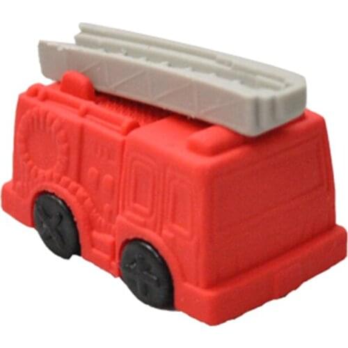 Freeshipping lovely wholesale Transport eraser/ Fire Engine Eraser/Bulldozer Eraser/Truck eraser MOQ 18 pieces per lot