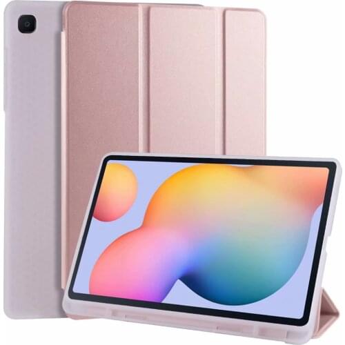 For Samsung Galaxy Tab S6 Lite Case 10.4" Cover Funda For Galaxy Tab S6 Lite 10.4 SM P610 P615 Case Soft TPU Leather Smart Cover