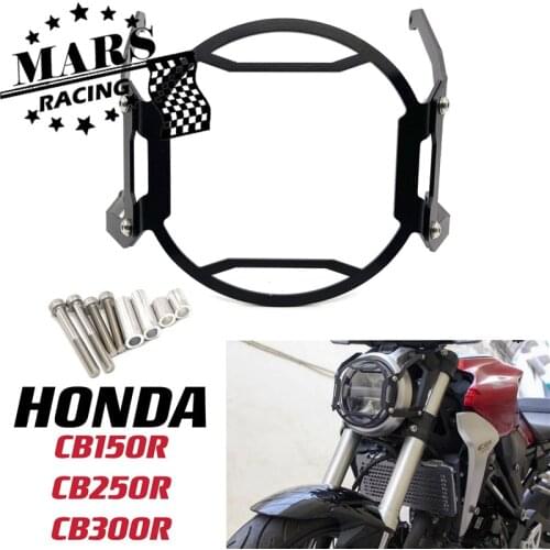 FOR HONDA CB150R CB250R CB300R Headlight grille Headlight cover 2019-2021 Motorcycle Headlight Grill Guard Lamp Cover Protector