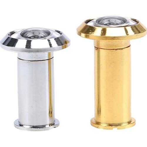 Door Viewer 220 Degree Adjustable Home Security Camera Optical Glass House Anti-Theft Eye Video Door Peephole without Cover