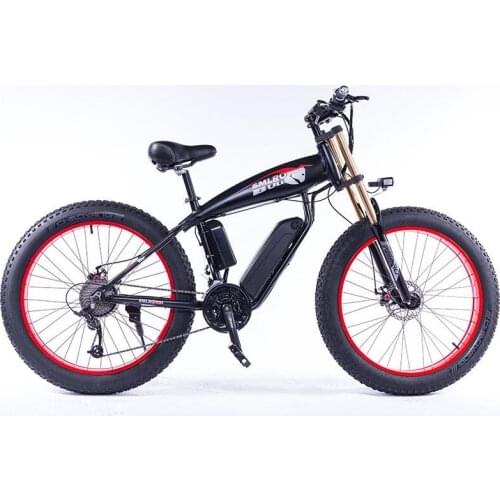 Electric bike 1000W4.0 fat tire electric bike beach cruiser bike Booster bicycle 48v 15AH lithium battery ebike Off-road downhi
