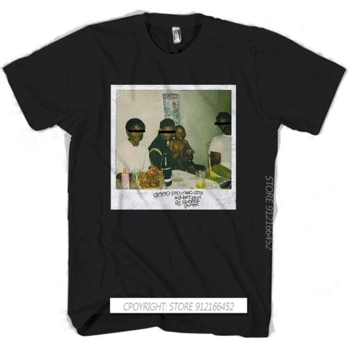 Kendrick Lamar Good Kid Mens / Womens T Shirt Free Shipping Fashion 100% Cotton O-Neck Tees Shirts Loose Print