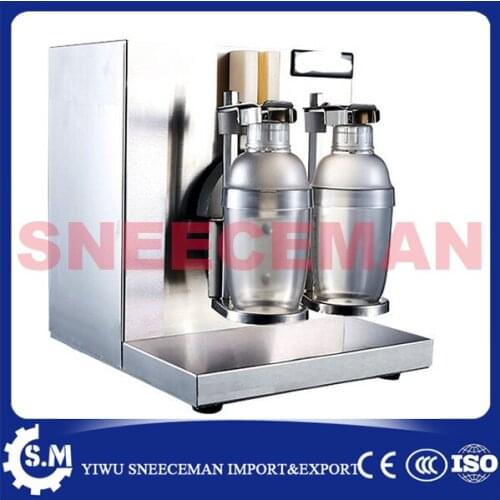Double-frame Tea Milk Making Machine Automatic Bubble Tea shaking Shaker machine Milk shake stirring Beverage Mixer machine
