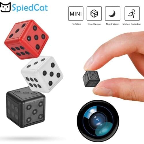 Mini Camera Dice Action Mini Camcorder Sport DV for Motorcycle Mini HD Keychain Camera 1080P Micro Camera Support TF card
