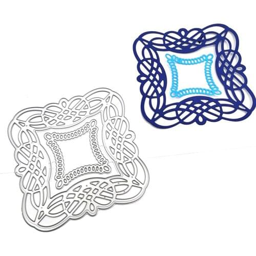 Julyarts Square New Cutting Dies For 2021 Dies Scrapbooking Soldes Stencil Scrapbooking Photo Album Card Paper Embossing Craft