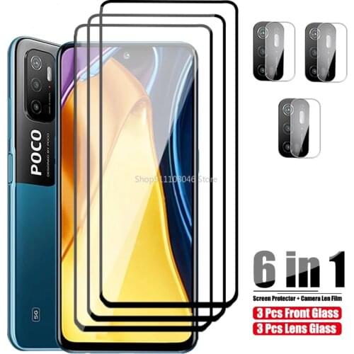 Camera Len Film For Xiaomi Poco M3 Pro Protective Glass On Poco X3 NFC F3 Tempered Glas Xiomi Xiaome Pocom3 Screen Protector