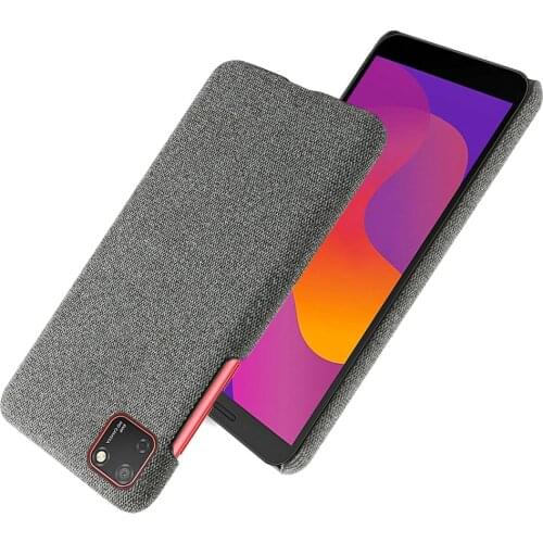 Anti-slip Ultra Thin Fabric Cloth Case For on Huawei Honor 9S 9 S Honor9S Phone Fitted Cover For Huawei Honor 9S 5.45" DUA-LX9