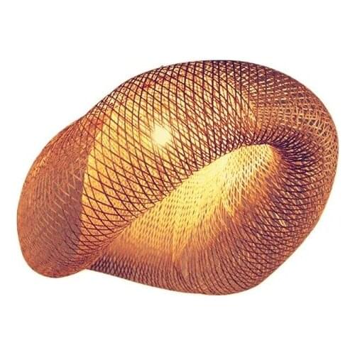 Nordic simple creative Handmade bamboo Pendant Lamp Modern personality Wicker Pendant Lights for Living Room Bedroom study room