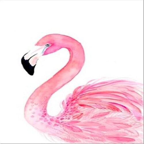 Nordic Flamingo Painting Poster Modern Frameless Canvas Painting Wall Art Decoration Living Dining Room Painting By Numbers
