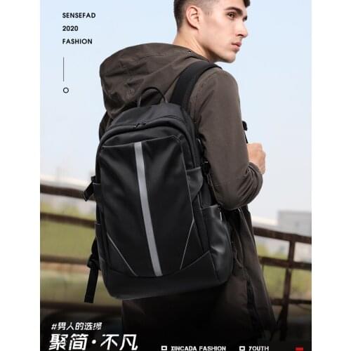 Oversized Capacity Travel Bag Mens Backpack Business Computer Backpack Leisure Schoolbag Multi-Functional Business Traveling