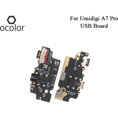 Ocolor For Umidigi A7 Pro USB Plug Charge Board Assembly Repair Parts For Umidigi A9 pro USB Board For Umidigi A9 Accessories