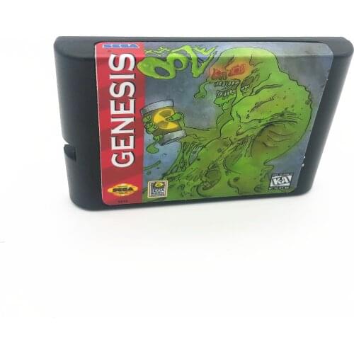 THE OOZE For Sega Mega Drive &r Genesis System 16 Bit MD Games Card