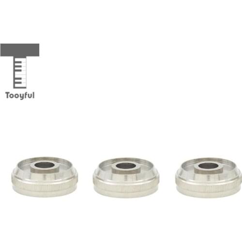 3 PCS Sliver Trumpet Valve Cap Screw Trumpet Replacement Parts Accessory