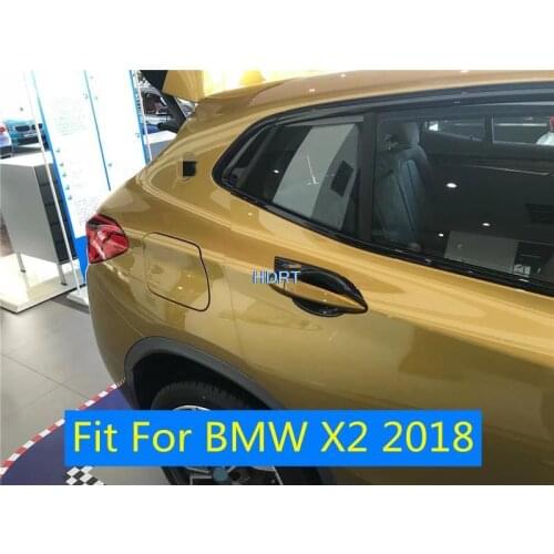 Carbon fibre 4pcs Door Bowl Handle Cover Trims Fit For BMW X2 2018 Car Accessories