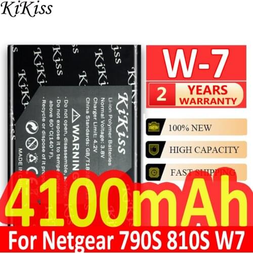 4100mAh W-7 For Netgear Sierra Aircard 790S 810S W7 Mobile Phone Li-ion Polymer Battery Big Power
