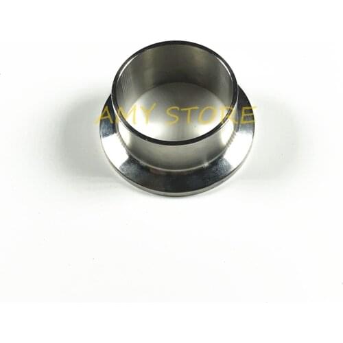 45mm Tube OD x 2" Tri Clamp 304 Stainless Steel Sanitary Welding Ferrule Connector Pipe Fitting Fits Ferrule OD 64mm 45-64mm