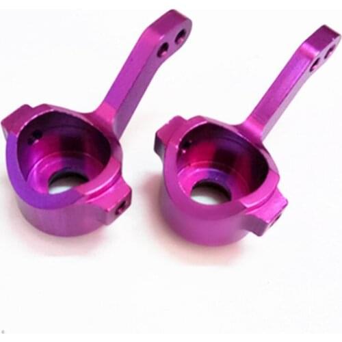 Aluminum Steering Hub (L/R) 02014 Upgrade Part 102011 For 1/10 RC Car HSP Redcat Himoto 94123 94111 94108 94118 94170