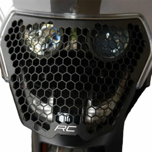 For RC125 RC200 RC390 2014 - 2016 2017 2018 2019 2020 2021 RC 125/200/390 Front Headlight Headlamp Grille Guard Cover Protector