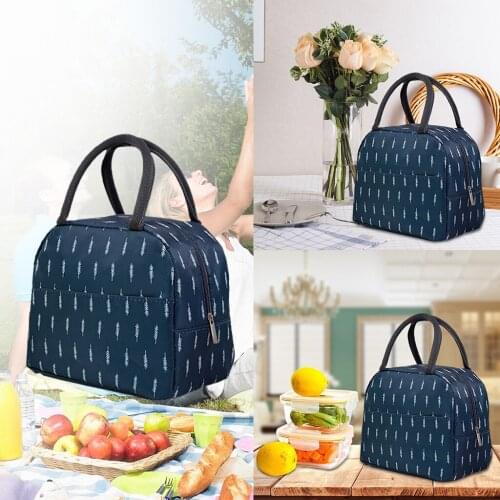 Travel Tinfoil Insulated Cooler Thermal Picnic Lunch Bag Waterproof Tote Lunch Bags for Kids Adult portable waterproof #P2