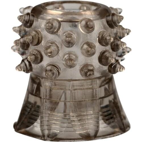 Penis Ring Delay Ejaculation Cockrings Sex Toys for Men BDSM Cock Glans Erection Sleeve Spiny Long Lasting Adult Male Cock Rings