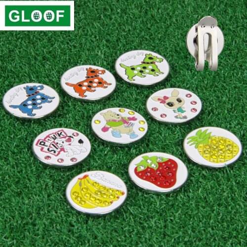 Golf Ball Markers with Hat Clips Value Sets for Men Women Golfer, Removable Attaches Easily to Golf Cap Premium Gifts