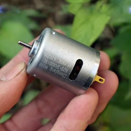 DC 12V-24V 14.4V Micro 365 Carbon Brush Motor Small Precision Printer Motor 8000RPM CW CCW with Speed Measurement Feedback