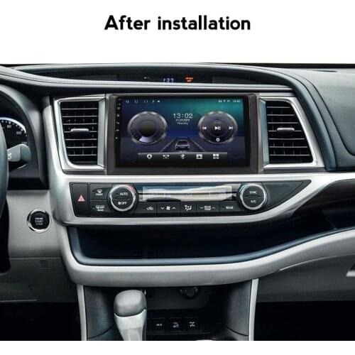 6+128G IPS Android 11 DSP Carplay 2DIN For Toyota Highlander 3 XU50 2013- 2018 GPS Auto Radio Multimedia Player Stereo SWC Audio