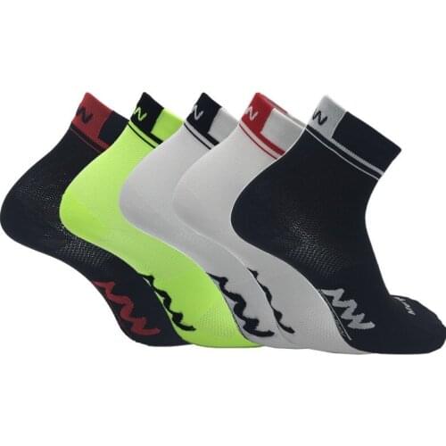 New Summer Short Sport Socks Sweat-Absorbent Breathable Mens Cycling Socks Womens Bicycle Socks Outdoor Running Socks