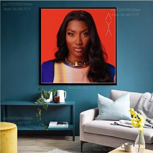 Aya Nakamura Poster Rapper Singer Music Album AYA Canvas Painting Wall Art Posters and Prints Home Decor