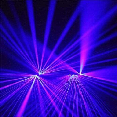SJ78 Glow purple blue laser gloves robot man laser show projector dj rechargeable glove luminous light props party dance costume
