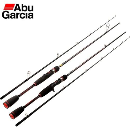 Abu Garcia BMAX Lure Fishing Rod 1.98m 2.13m 2.44m Spinning or Casting Rod Carbon Fiber Fishing Pole Trout Carp Fishing Tackle