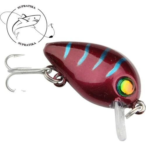 3cm/2g Artificial Topwater Mini Minnow High Quality Plastic Hard Bait With Treble Hook Swimbait Freshwater Bionic Bait 3D Eyes