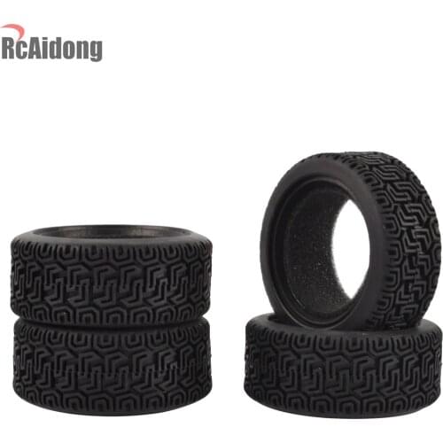 4pcs RC 1:10 On-Road Car Racing Speed Rubber Sponge Tires for HSP HPI 8014