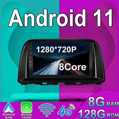 Carplay Android 11 9" CAR For Mazda CX5 CX-5 CX 5 2012 - 2015 Car Radio Multimedia Video Player