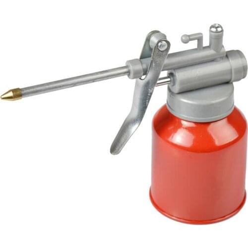 High - Pressure Machine Oil Can 350ML Plastic Hose Resistant To Copper Tip Nozzle Oiler Oil Spray Bottle Nozzle Machine Oil Pot