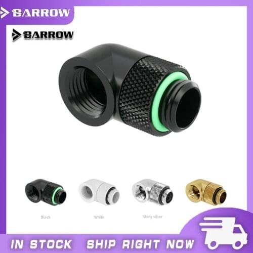 Barrow TWT90-v2.5, G1/4'' Thread 90 Degree Rotary Fittings, Seasonal Hot Sales,One Of The Most Practical Water Coolling Fittings