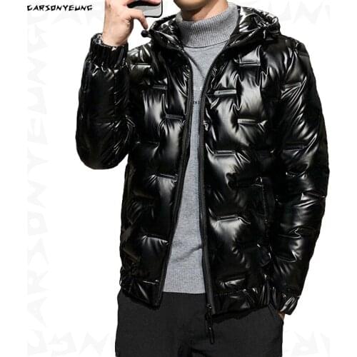 CARSONYEUNG Men's Down Jackets With A Hood