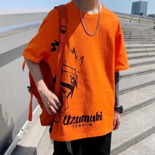 Hip Hop Funny T Shirt Men Japanese Cartoon T-shirt Streetwear Harajuku Casual Short Sleeve Oversized Tops Summer Japan Tshirts
