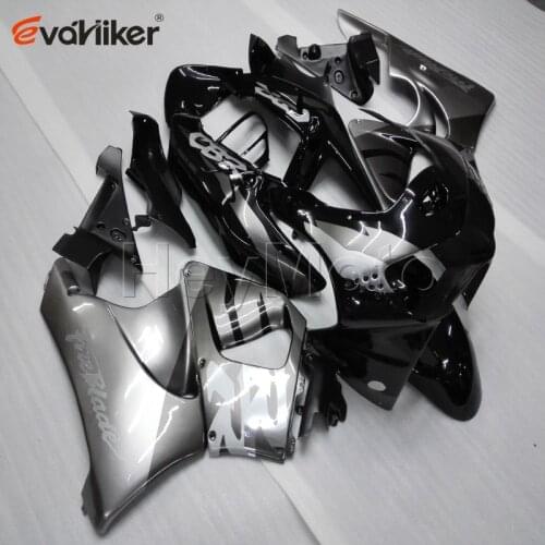 Motorcycle cowl for CBR919RR 1998 1999 silver black CBR 919RR 98 99 ABS Plastic motorcycle fairing 5Gifts Painted