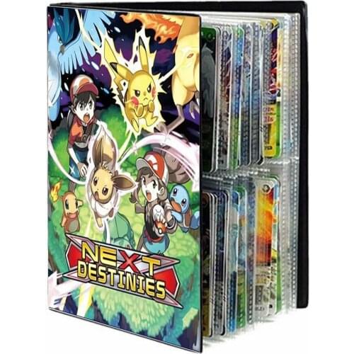 Pokemon Album Cards Book NEW 240pcs Anime Game Characters Card Collection Binder Holder Pokemones Trainer Folder Gift For Kids