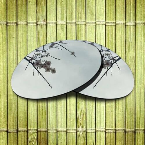 Polarized Replacement Lense For-Oakley Romeo 1 Sunglasses Frame True Color Mirrored Coating - Chrome Color Options