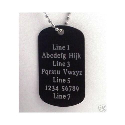 Custom dog tags big discount custom made Carving dog tag wholesale metal dog tag cheap oem ENGRAVABLE dog tag