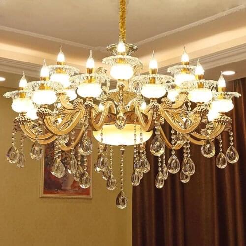 Modern led Crystal Chandelier Bedroom Lamp Large Crystal Chandeliers Ceiling Living Room Lights Modern Chandelier Dining Room