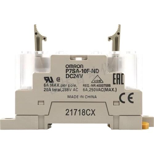 [ZOB] 100% new original Omron relay base P7SA-10F-ND DC24V DC110V--2pcs/lot